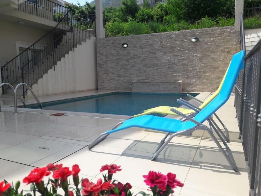 2Br Apartment With Pool Kotor Kültér fotó